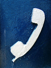 Image showing telephone icon