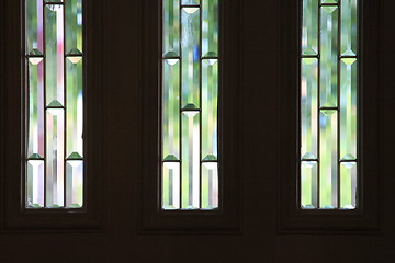 Image showing Mosaic Glass Windows
