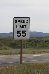 Image showing Speed Limit Road Sign