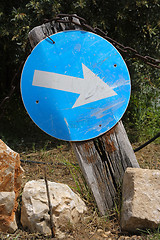 Image showing road sign
