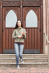 Image showing Ethnic college student