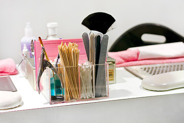 Image showing Manicure table