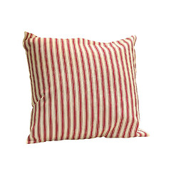 Image showing Red straps pillows