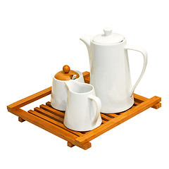 Image showing Coffee tray