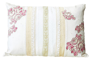 Image showing Lace pillow