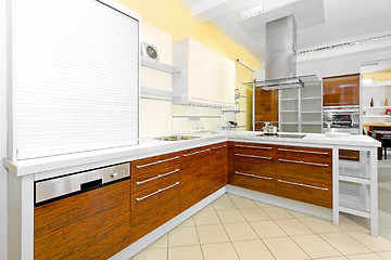 Image showing Angle kitchen