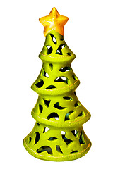 Image showing Christmas tree isolated