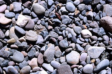 Image showing stones in the beach