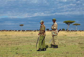 Image showing Masai Mara Rangers