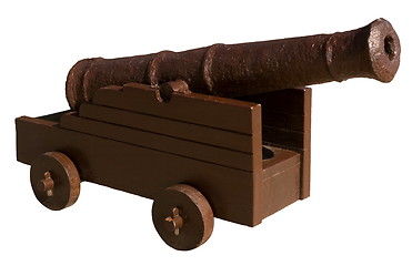 Image showing isolated cannon