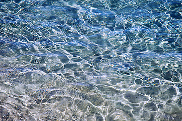 Image showing sea texture