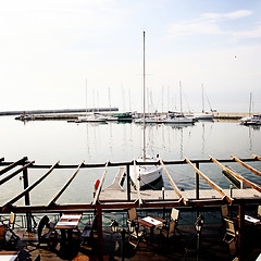 Image showing Sailing boats