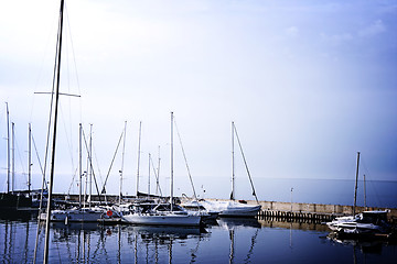 Image showing Sailing boats