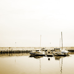 Image showing Sailing boats