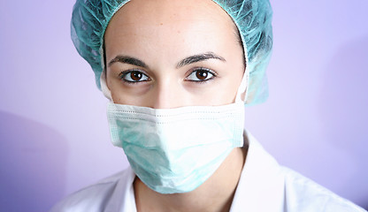 Image showing Portrait of a young doctor!