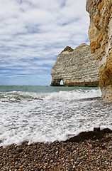 Image showing La Falasise d'Amont-Etretat