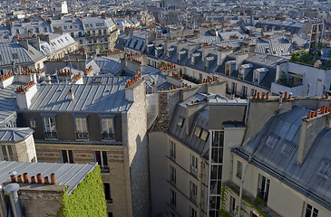 Image showing Roofs of Montmartre