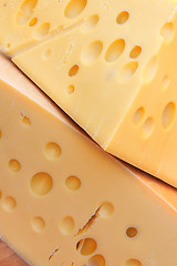 Image showing cheese background