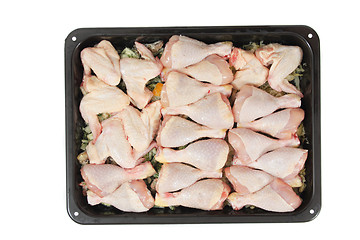 Image showing raw chicken legs