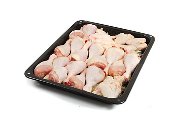 Image showing raw chicken legs