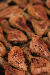 Image showing grilled chicken legs