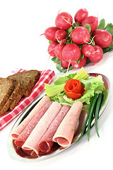 Image showing Sausage Platter