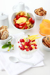 Image showing Healthy breakfast 