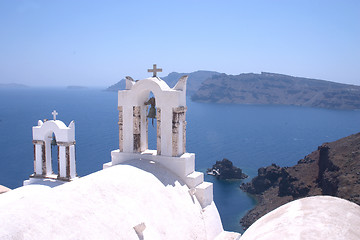 Image showing Santorini churches 2