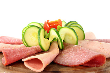 Image showing Sausage Platter