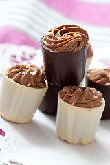 Image showing Chocolate pralines