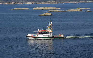 Image showing Rescue boat.