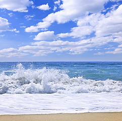 Image showing Ocean surf
