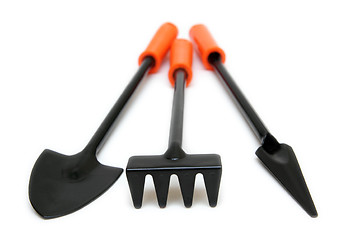 Image showing small gardening tools