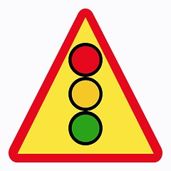 Image showing traffic lights sign