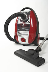 Image showing Isolated Stainless Steel Vacuum Cleaner 