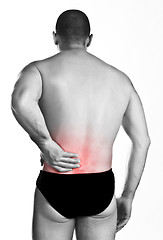 Image showing backache