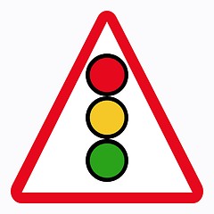 Image showing traffic lights sign