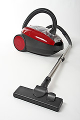 Image showing Isolated Stainless Steel Vacuum Cleaner 