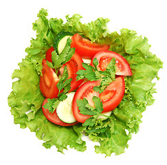 Image showing fresh salad