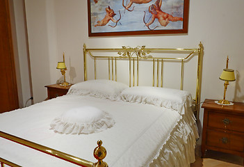 Image showing vintage bedroom