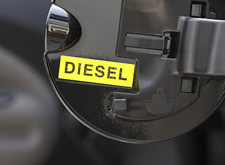 Image showing diesel background