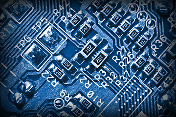 Image showing  electronic circuit