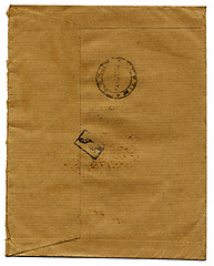 Image showing vintage envelope