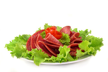 Image showing Salami