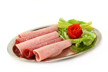 Image showing Sausage Platter