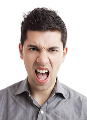 Image showing Angry