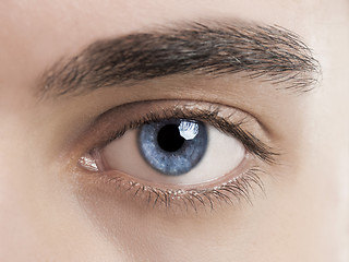 Image showing Blue eye