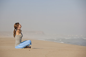 Image showing Yoga time