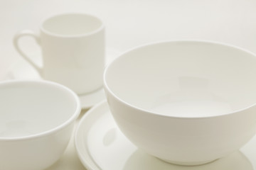 Image showing white china abstract