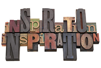 Image showing inspiration word abstract 